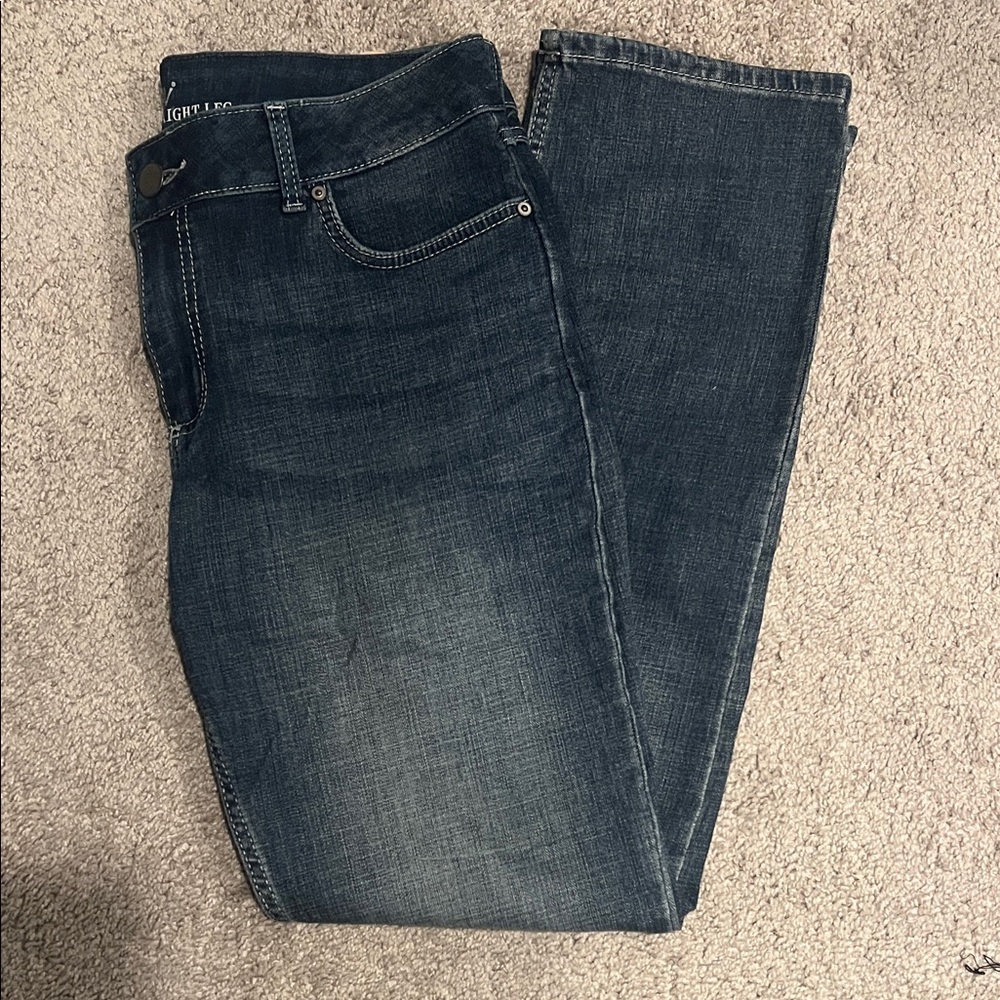 Wrangler Straight Leg Blue Jeans